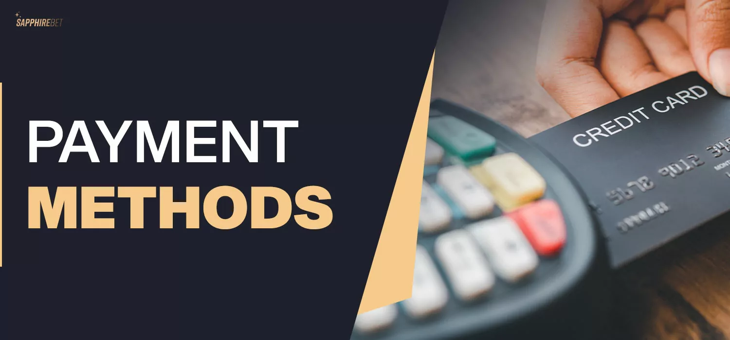 sapphirebet payment methods